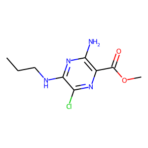 Methyl 3-amino-6-chloro-5-(propylamino)pyrazine-2-carboxylate