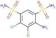 4-Amino-5,6-dichlorobenzene-1,3-disulphonamide