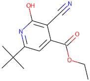ethyl 6-(tert-butyl)-3-cyano-2-hydroxyisonicotinate