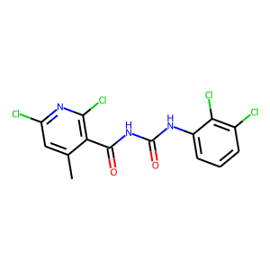N-[(2,6-dichloro-4-methyl-3-pyridyl)carbonyl]-N'-(2,3-dichlorophenyl)urea