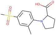 1-[2-Methyl-4-(methylsulphonyl)phenyl]pyrrolidine-2-carboxylic acid