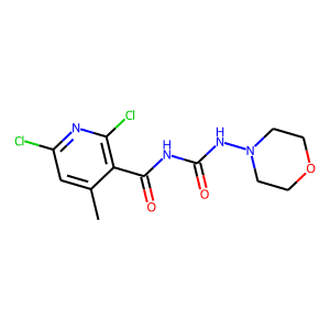 N-[(2,6-Dichloro-4-methyl-3-pyridyl)carbonyl]-N'-morpholinourea