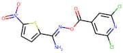 O2-[(2,6-dichloro-4-pyridyl)carbonyl]-5-nitrothiophene-2-carbohydroximamide