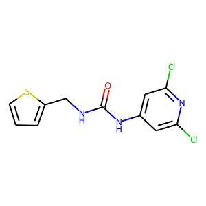 N-(2,6-dichloro-4-pyridyl)-N'-(2-thienylmethyl)urea
