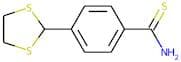 4-(1,3-dithiolan-2-yl)benzene-1-carbothioamide