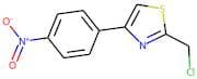 2-(Chloromethyl)-4-(4-nitrophenyl)-1,3-thiazole