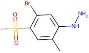 5-Bromo-2-methyl-4-(methylsulphonyl)phenylhydrazine