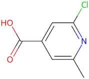 2-Chloro-6-methylisonicotinic acid