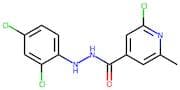 2-chloro-N'-(2,4-dichlorophenyl)-6-methylisonicotinohydrazide