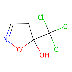 5-(trichloromethyl)-4,5-dihydroisoxazol-5-ol