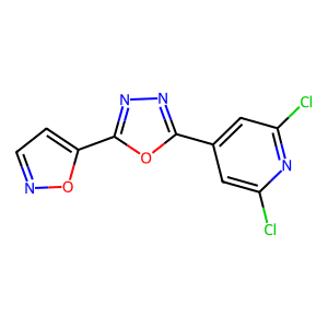 2,6-Dichloro-4-[5-(1,2-oxazol-5-yl)-1,3,4-oxadiazol-2-yl]pyridine