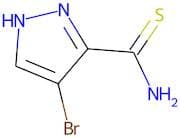 4-bromo-1H-pyrazole-3-carbothioamide