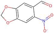 6-Nitro-1,3-benzodioxole-5-carboxaldehyde