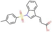 3-{1-[(4-Methylphenyl)sulphonyl]-1H-indol-3-yl}acrylic acid