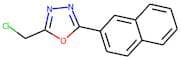 2-(chloromethyl)-5-(2-naphthyl)-1,3,4-oxadiazole
