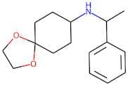 N-(1-Phenylethyl)-1,4-dioxaspiro[4.5]decan-8-amine