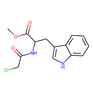 Methyl 2-[(2-chloroacetyl)amino]-3-(1H-indol-3-yl)propanoate