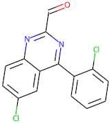 6-Chloro-4-(2-chlorophenyl)quinazoline-2-carboxaldehyde