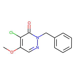 2-benzyl-4-chloro-5-methoxypyridazin-3(2H)-one