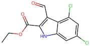 Ethyl 4,6-dichloro-3-formyl-1H-indole-2-carboxylate