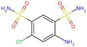 4-Amino-6-chlorobenzene-1,3-disulphonamide