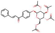 3,5-di(acetyloxy)-2-[(acetyloxy)methyl]-6-(4-cinnamoylphenoxy)tetrahydro-2H-pyran-4-yl acetate