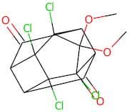 2,3,5,6-tetrachloro-4,4-dimethoxypentacyclo[5.4.0.0~2,6~.0~3,10~.0~5,9~]undecane-8,11-dione