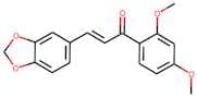 3-(1,3-benzodioxol-5-yl)-1-(2,4-dimethoxyphenyl)prop-2-en-1-one