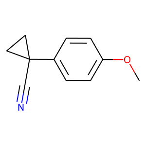 1-(4-methoxyphenyl)cyclopropanecarbonitrile