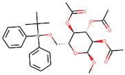 3,5-bis(acetyloxy)-2-({[tert-butyl(diphenyl)silyl]oxy}methyl)-6-methoxytetrahydro-2H-pyran-4-yl ac…