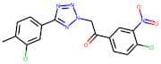 2-[5-(3-chloro-4-methylphenyl)-2H-1,2,3,4-tetraazol-2-yl]-1-(4-chloro-3-nitrophenyl)ethan-1-one