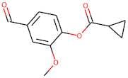 4-Formyl-2-methoxyphenyl cyclopropanecarboxylate