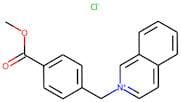 2-[4-(methoxycarbonyl)benzyl]isoquinolinium chloride
