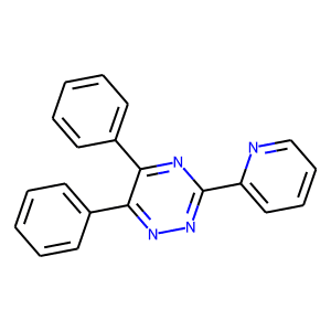 5,6-Diphenyl-3-(2-pyridyl)-1,2,4-triazine