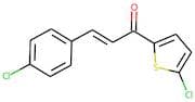 3-(4-chlorophenyl)-1-(5-chloro-2-thienyl)prop-2-en-1-one