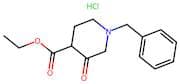 Ethyl 1-benzyl-3-oxopiperidine-4-carboxylate hydrochloride