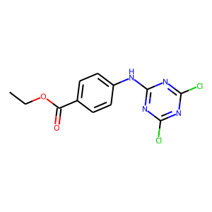 ethyl 4-[(4,6-dichloro-1,3,5-triazin-2-yl)amino]benzoate