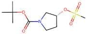 (R)-3-(Methylsulphonyloxy)pyrrolidine, N-BOC protected