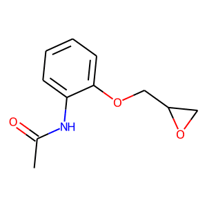 N1-[2-(oxiran-2-ylmethoxy)phenyl]acetamide