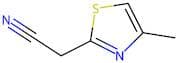 2-(4-methyl-1,3-thiazol-2-yl)acetonitrile