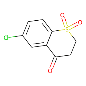 6-Chloro-2,3-dihydro-4H-thiochromen-4-one 1,1-dioxide