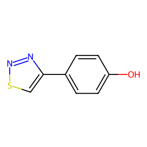 4-(1,2,3-Thiadiazol-4-yl)phenol