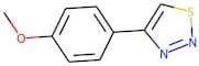 4-(4-Methoxyphenyl)-1,2,3-thiadiazole
