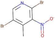 2,5-Dibromo-4-methyl-3-nitropyridine