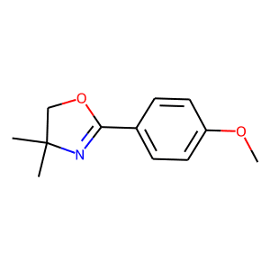 4,5-Dihydro-4,4-dimethyl-2-(4-methoxyphenyl)-1,3-oxazole