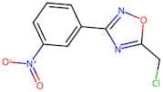 5-(Chloromethyl)-3-(3-nitrophenyl)-1,2,4-oxadiazole
