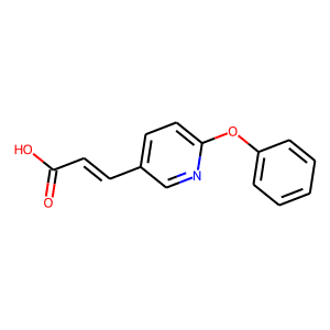 (E)-3-(6-Phenoxypyridin-3-yl)acrylic acid