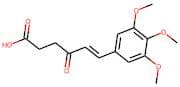 4-oxo-6-(3,4,5-trimethoxyphenyl)hex-5-enoic acid