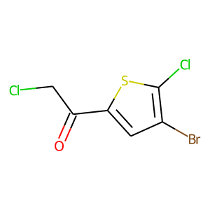 1-(4-bromo-5-chloro-2-thienyl)-2-chloroethan-1-one