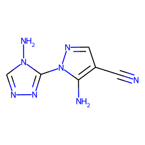 5-amino-1-(4-amino-4H-1,2,4-triazol-3-yl)-1H-pyrazole-4-carbonitrile